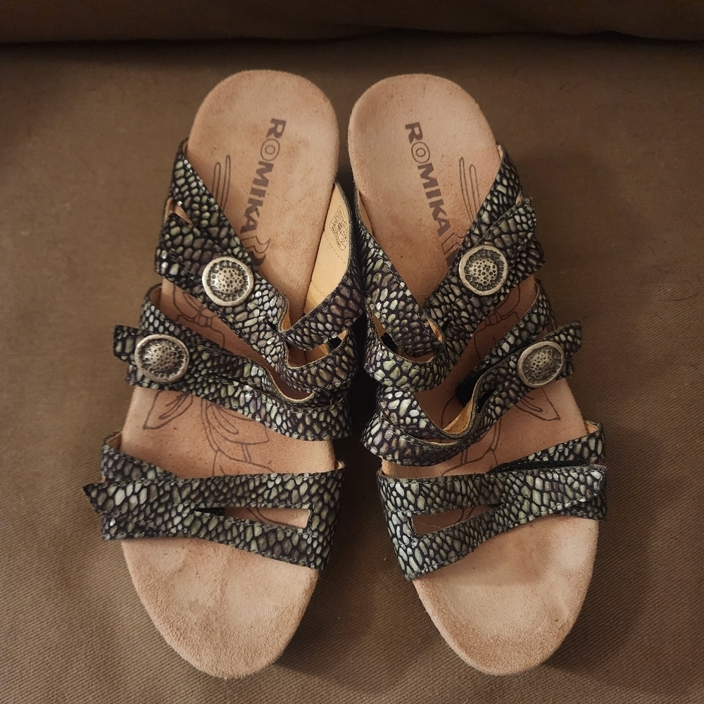 Romika Wedge Sandals- 7
